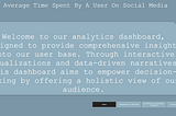 Unveiling Insights: Exploring User Behavior with Social Media Analytics