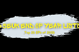 #5EUK Top 25 EPs of 2025