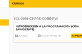 Cómo navegar en el LMS para hacer el Pre-Trabajo de Laboratoria