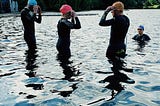 Wimbledon Park Lake, we swam, tested the water and are excited about it’s potential!