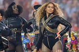 NFL SHOW BEYONCE PERFORMS