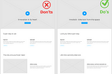 Don’ts and Do’s for creating web page presentation