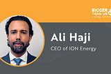 #194 Ali Haji, CEO of ION Energy