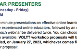 Virtual Online Teacher Training — Webinar & Collaboration Series