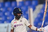Pujara shows his value on a day of attrition for India