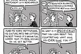 Comics: Your country needs you (to wave a flag)