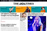 Building the UI for the new The Times website