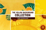 yellow background banner