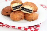 Overload With Pleasure Eating Deep Fried Oreos