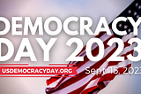 Apply today! Democracy Day hiring a coordinator, recruiting advisory board