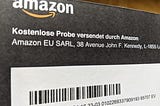 Post von Amazon