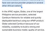 Kendall Ananyi on Tizeti inclusion in Cambium Networks Earnings Call