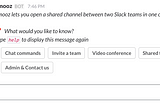 Better Slack app UX with buttons