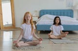 peaceful children yoga