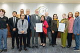 SBCCD Trustees Honor Gloria Macias Harrison and Dr. Anne Viricel with Emeritus Status