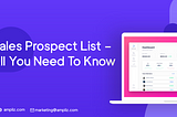 Sales Prospect List — All You Need To Know | Ampliz