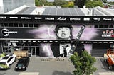 Angus Young x Sid Tapia — Graffiti Mural