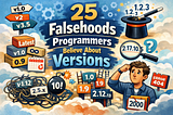 25 Falsehoods Programmers believe about Versions