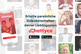 Neuester US-Trend — Videobotschaften von Stars: Zusammenschluss von Chattyco & Volojoy mit dem…