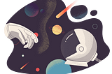 Exploring the space (Illustration by Icons 8 from Icons8)