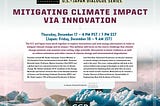 The Future of Climate: Mitigating Climate Impact Via Innovation