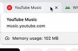 Chrome now shows each active tab’s memory usage!