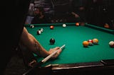 Applying Top Spin to the Cue Ball in Pool