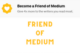 Friends of Medium list
