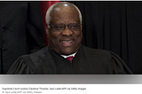 Portrait of Justice Clarence Thomas