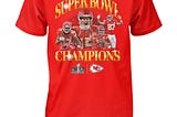 Patrick Mahomes & Travis Kelce Chiefs Super Bowl LVIII Champions Shirt