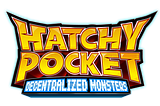 hatchy pocket decentralized monsters logo