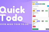 Quick Todo- Chrome Extension