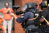Cops are Using Paintball Guns during Protests. Is it a milder form of Weaponry, or Dangerous?