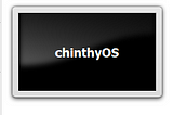 My Simple OS(chinthy OS)