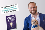 Book Review of “9 Ways to Leave Your Day-to-Day Operations”by Lloyd Thompson