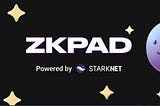 ZKPad is the first launchpad on StarkNet.