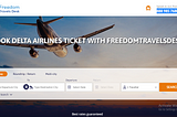 Delta Airlines Flight Booking Offered By Freedomtravelsdesk