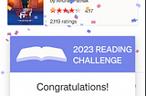 Reading in 2023...