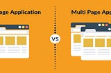 Single-page application vs. multiple-page application