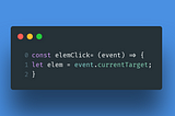 Get as e.target the exact element at which onClick is specified?