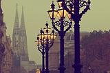Street Lamps, Vienna, Austria