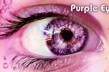 The Enchanting Purple Eyes
