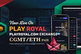 ClickGem Token (CGMT) listed officially on PlayRoyal.com Exchange