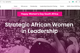 Another women’s day in South Africa— thanks, but no thanks!