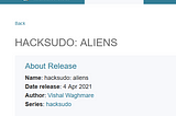 Hacksudo: Aliens | Vulnhub | OSCP Prep | CTF Walkthrough