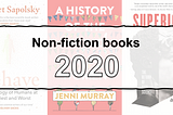 The Best Non-Fiction Books I Read in 2020