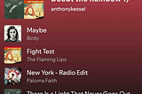 Spotify Playlists for the books of Anthony Kessel’s ‘Don’t Doubt the Rainbow’ YA detective…
