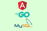 Angular Login with Golang and MySQL