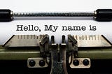 What’s in a Name?