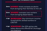 The implications of the UK’s plan to implement the biggest reduction in immigration.